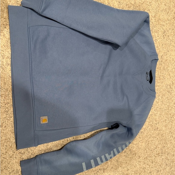 Carhartt Light Blue Relaxed Fit Top - Picture 1 of 3